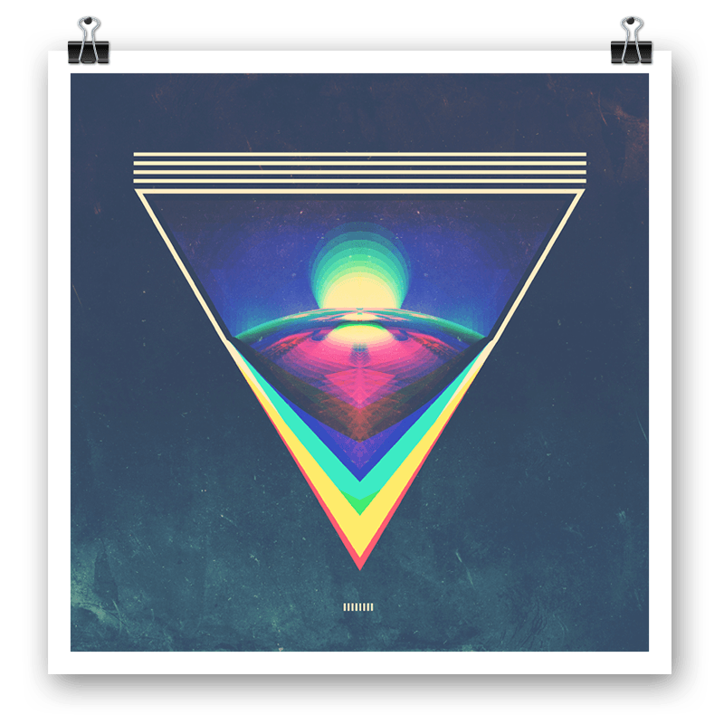 On the Edge of the World: Art Print - Matt Mills: Art + Design